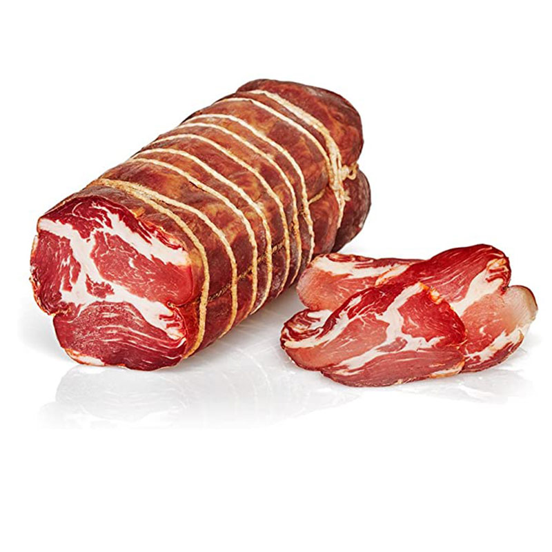 Capocollo Artigianale Stagionato Alta Qualità Dolce 500 g