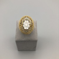 Anello Filigrana Cabochon