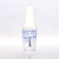 Smalto trasparente per base e top coat protettivo e curativo