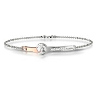 Bracciale in oro 750% con diamanti bianchi
