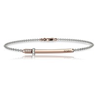 Bracciale in oro 750% con diamanti bianchi