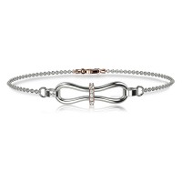 Bracciale in oro 750% con diamanti bianchi