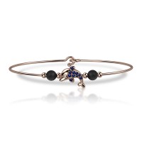 Bracciale in oro 750% con zaffiri