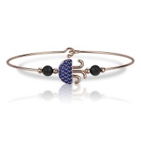 Bracciale in oro 750% con zaffiri