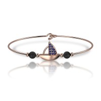 Bracciale in oro 750% con zaffiri