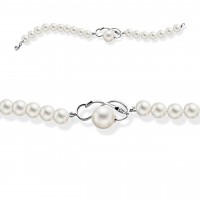 Bracciale perla con oro 750% e diamanti