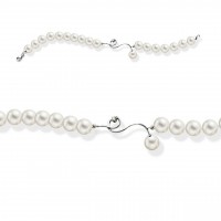 Bracciale perla con oro 750% e diamanti