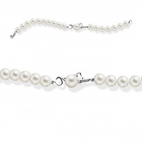 Bracciale perla con oro 750% e diamanti