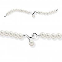 Bracciale perla con oro 750% e diamanti
