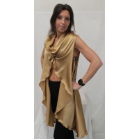 CAPPA RASO SETA CHAMPAGNE 90X140