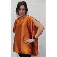CASACCA RASO SETA ARANCIO 70X100