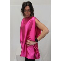 CASACCA RASO SETA FUXIA 70X100