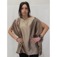 CASACCA RASO SETA TORTORA 70X100