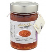 Fagioli Cannellini con Salsiccia e Peperoncino