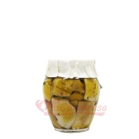 Funghi porcini tagliati a cubetti in olio di oliva Gr 280