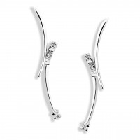 Orecchini in oro 750% con diamanti