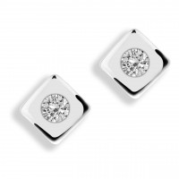 Orecchini in oro 750% con diamanti