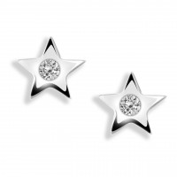 Orecchini in oro 750% con diamanti