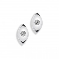 Orecchini in oro 750% con diamanti
