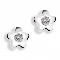 Orecchini in oro 750% con diamanti