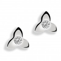Orecchini in oro 750% con diamanti