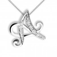 Pendente in oro 750% con diamanti