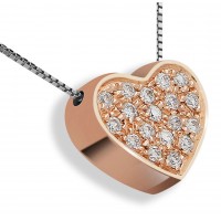 Pendente in oro 750% con diamanti