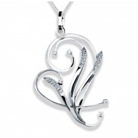 Pendente in oro 750% con diamanti
