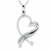 Pendente in oro 750% con diamanti