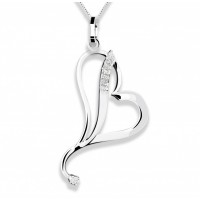 Pendente in oro 750% con diamanti