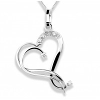 Pendente in oro 750% con diamanti