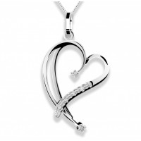 Pendente in oro 750% con diamanti