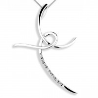 Pendente in oro 750% con diamanti