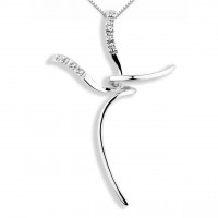 Pendente in oro 750% con diamanti
