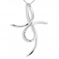 Pendente in oro 750% con diamanti