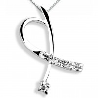 Pendente in oro 750% con diamanti