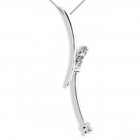 Pendente in oro 750% con diamanti