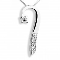 Pendente in oro 750% con diamanti