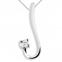 Pendente in oro 750% con diamanti