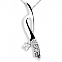 Pendente in oro 750% con diamanti