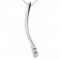 Pendente in oro 750% con diamanti