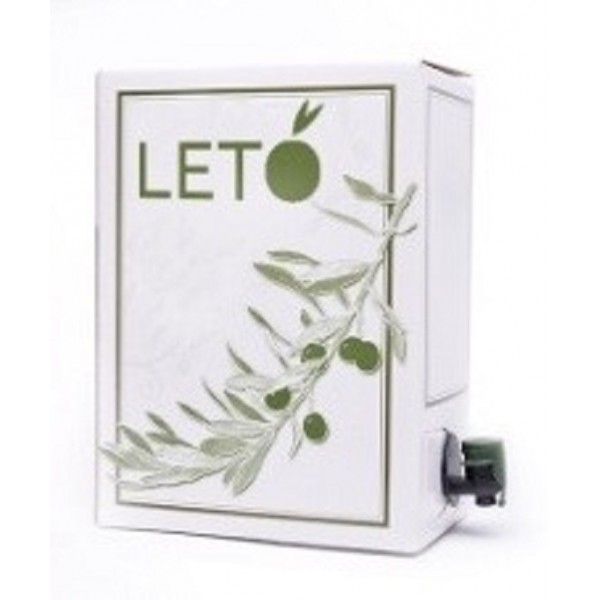 2Pz  Olio EVO italiano biologico Leto 5 litri