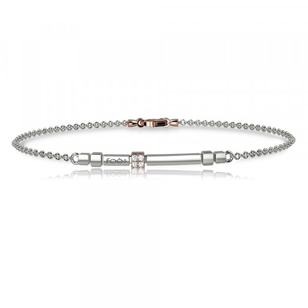 Bracciale in oro 750% con diamanti bianchi
