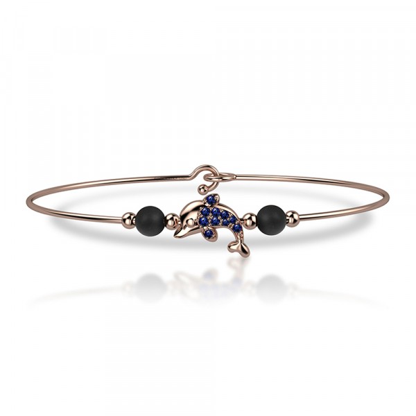 Bracciale in oro 750% con zaffiri