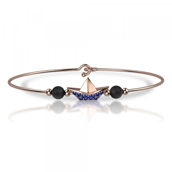 Bracciale in oro 750% con zaffiri