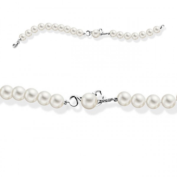 Bracciale perla con oro 750% e diamanti