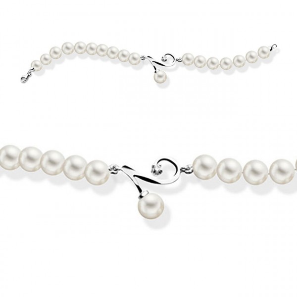 Bracciale perla con oro 750% e diamanti