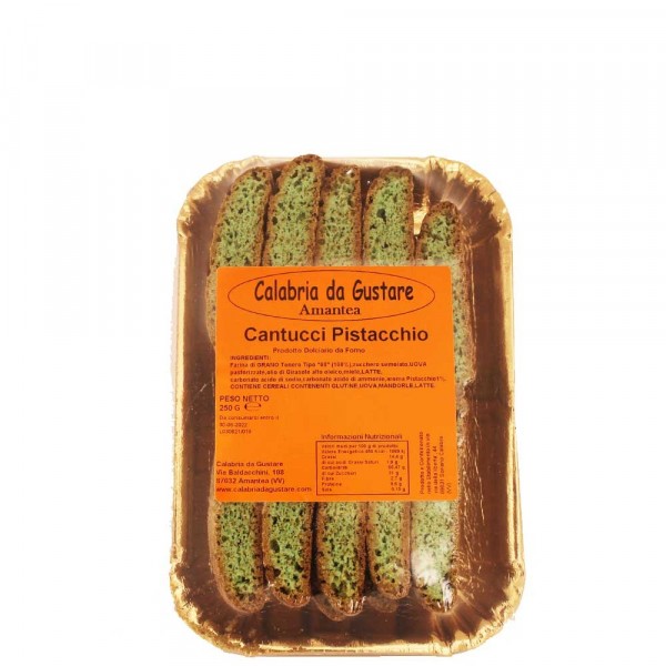 Cantucci calabresi al pistacchio gr 250