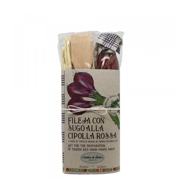 Fileja con Sugo alla Cipolla Rossa di Tropea + Mestolo