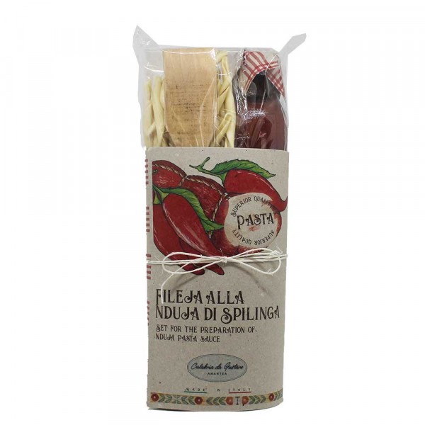 Fileja con Sugo Pronto alla Nduja + Mestolo